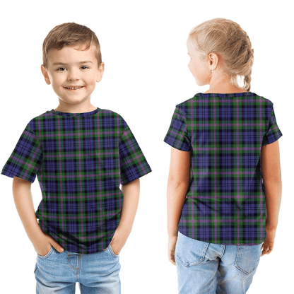 Baird Modern Tartan Plaid TShirt