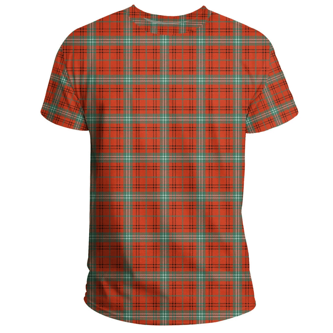 Morrison Red Ancient Tartan Plaid TShirt