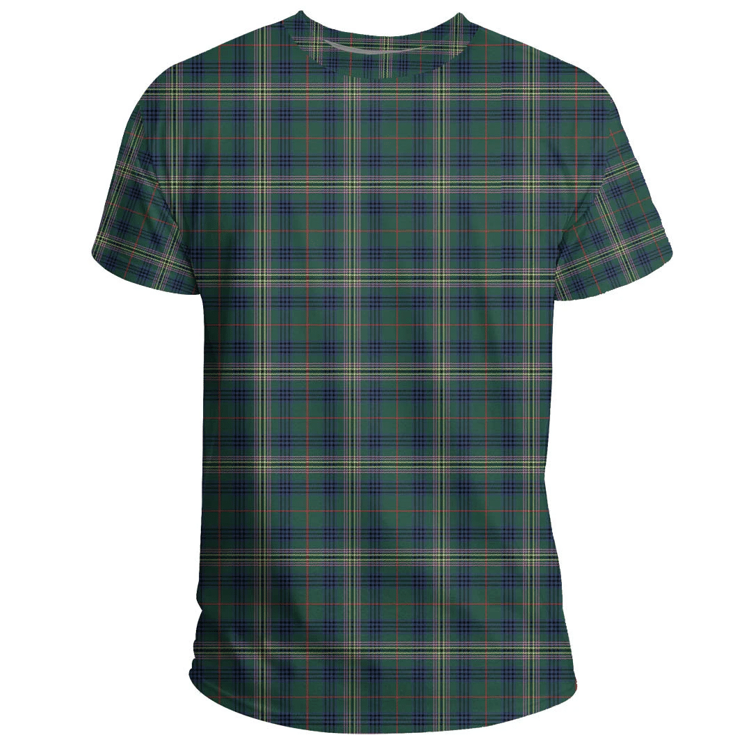 Kennedy Modern Tartan Plaid TShirt