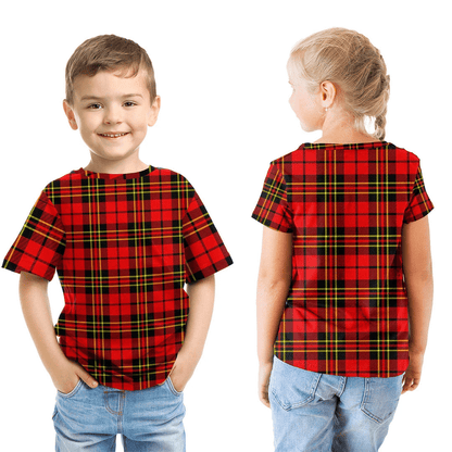 Brodie Modern Tartan Plaid TShirt