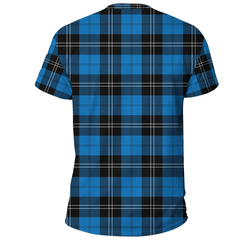 Ramsay Blue Ancient Tartan Plaid TShirt