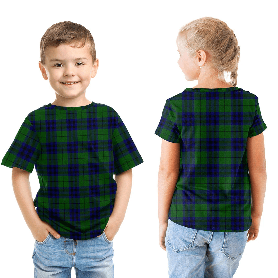 Keith Modern Tartan Plaid TShirt