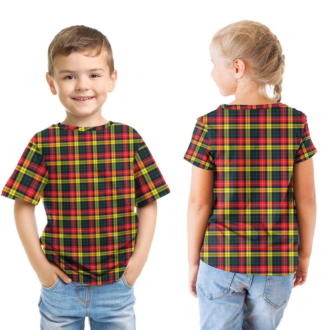 Buchanan Modern Tartan Plaid TShirt