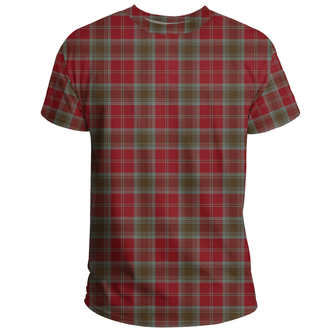 Lindsay Weathered Tartan Plaid TShirt