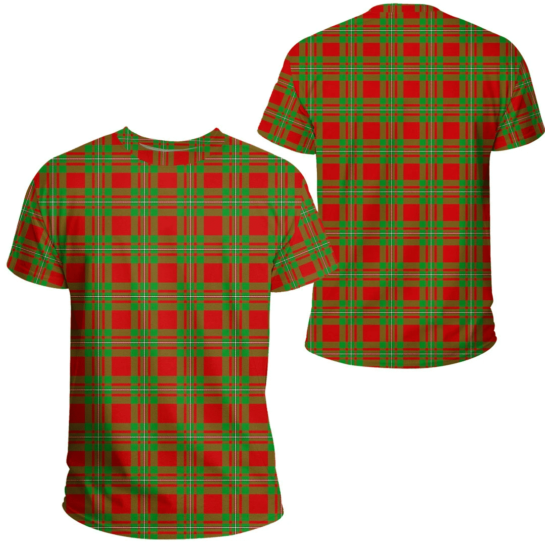 MacGregor Modern Tartan Plaid TShirt