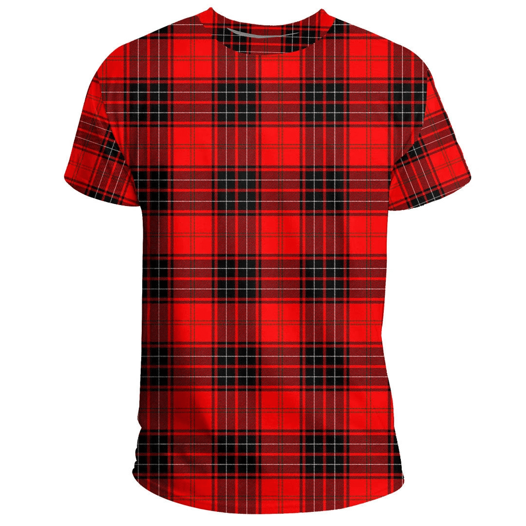 Wemyss Modern Tartan Plaid TShirt