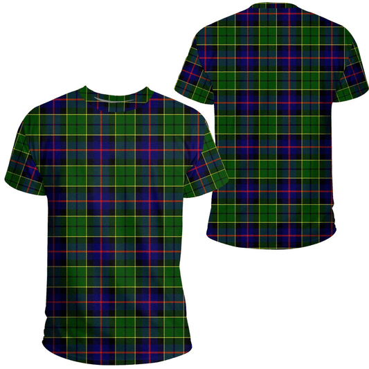 Forsyth Modern Tartan Plaid TShirt