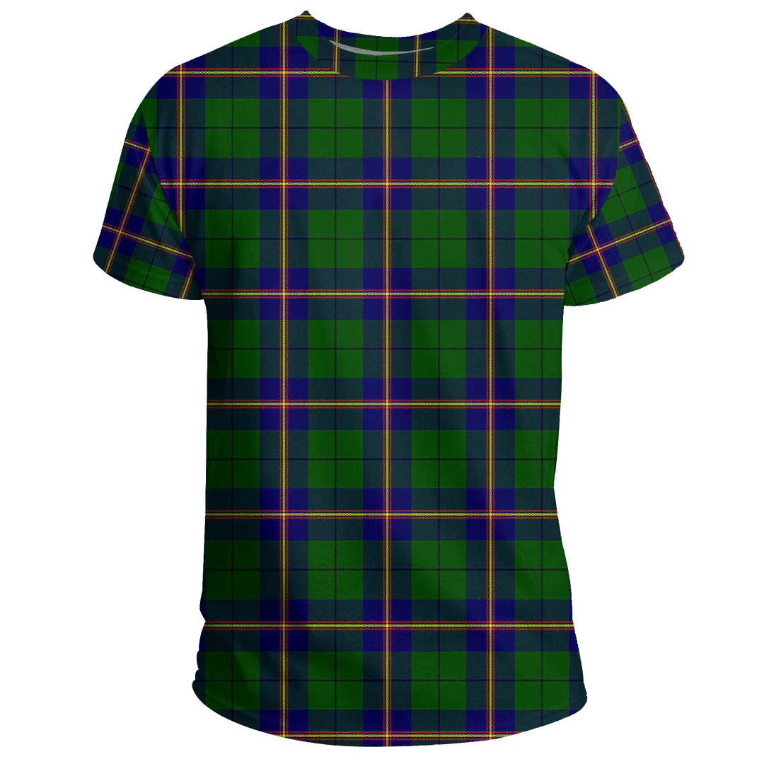 Carmichael Modern Tartan Plaid TShirt