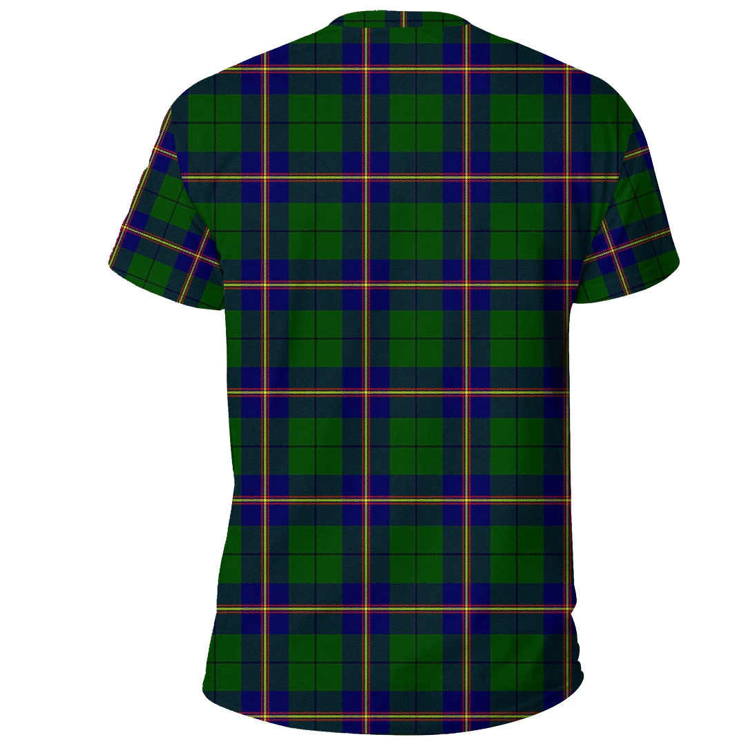 Carmichael Modern Tartan Plaid TShirt