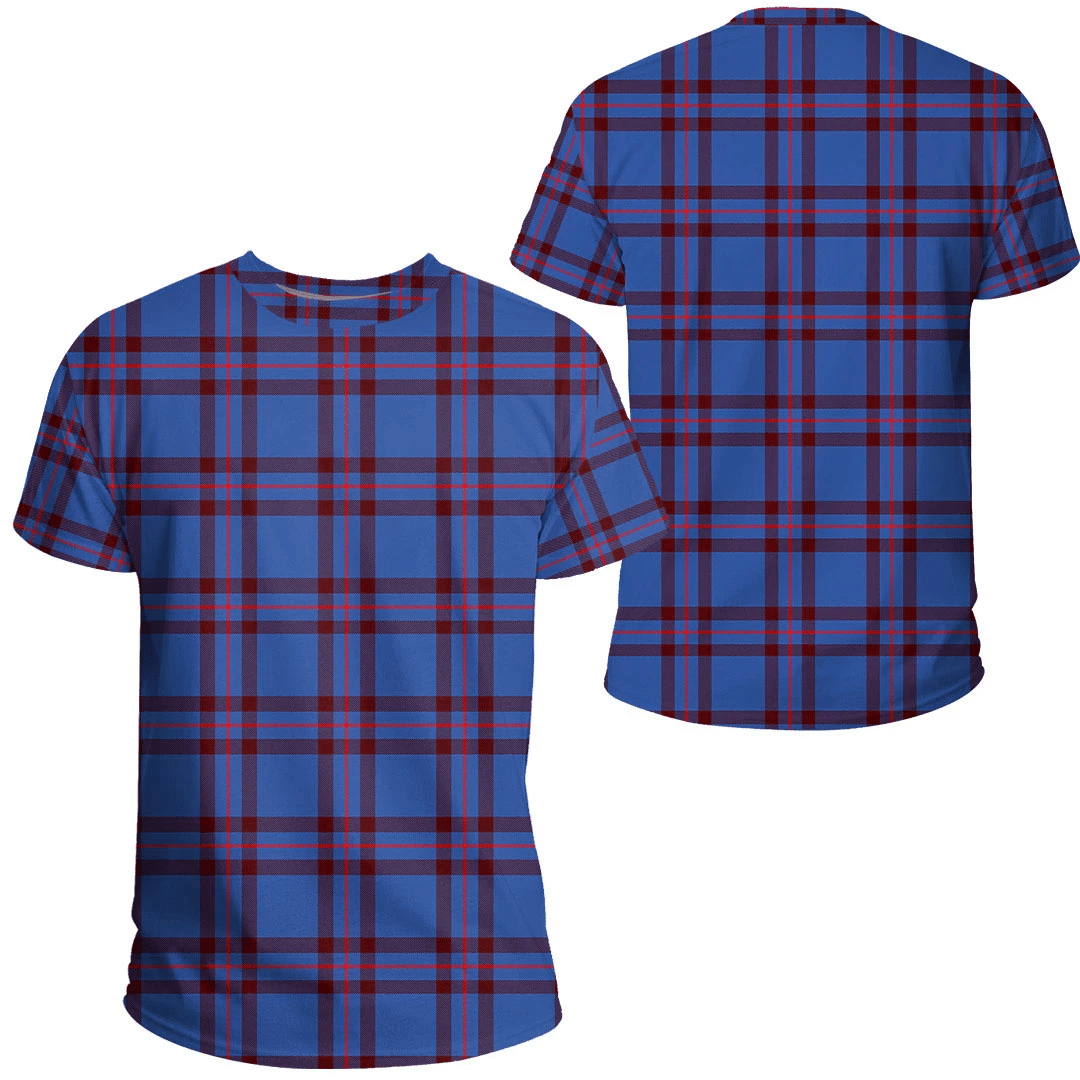 Elliot Modern Tartan Plaid TShirt