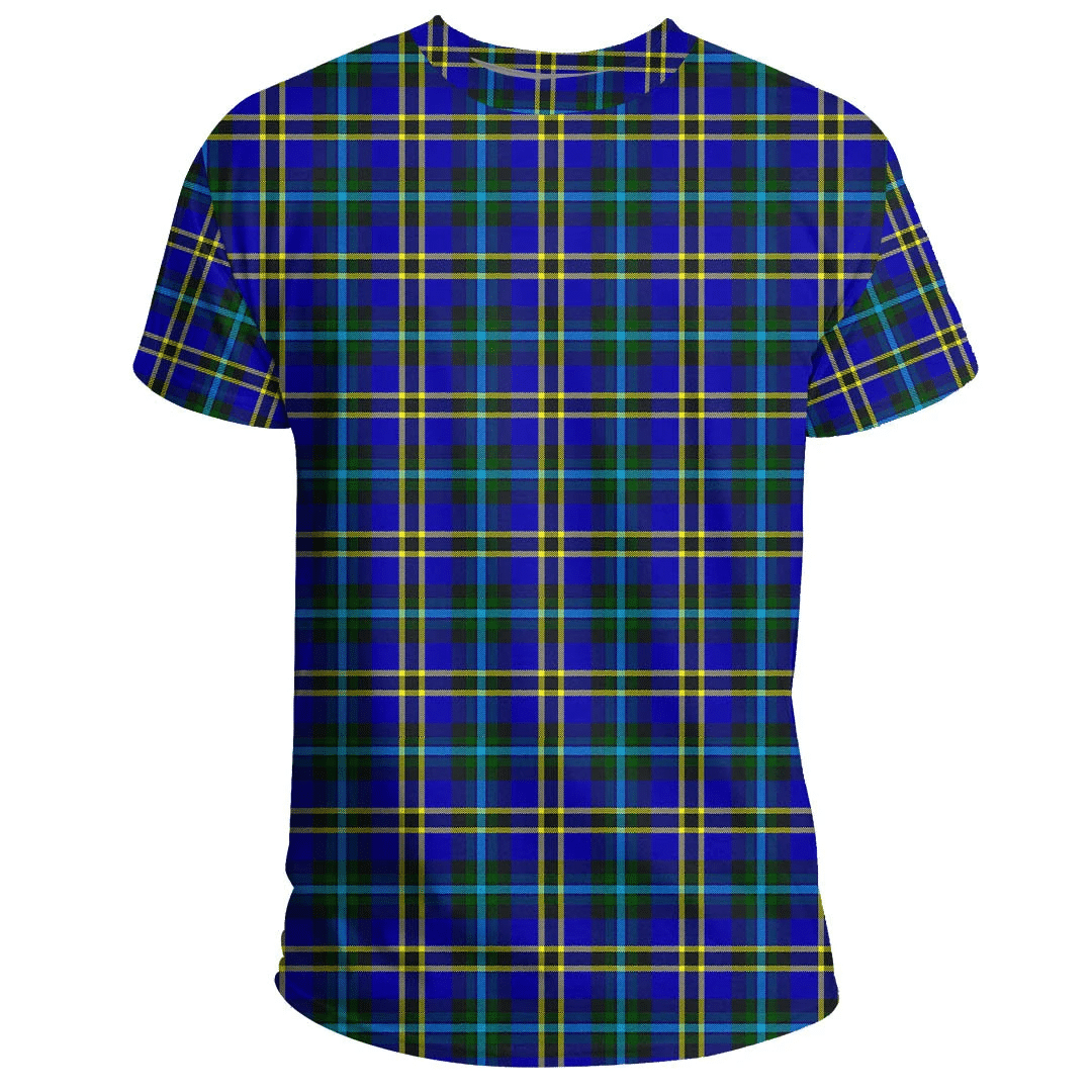 Weir Modern Tartan Plaid TShirt