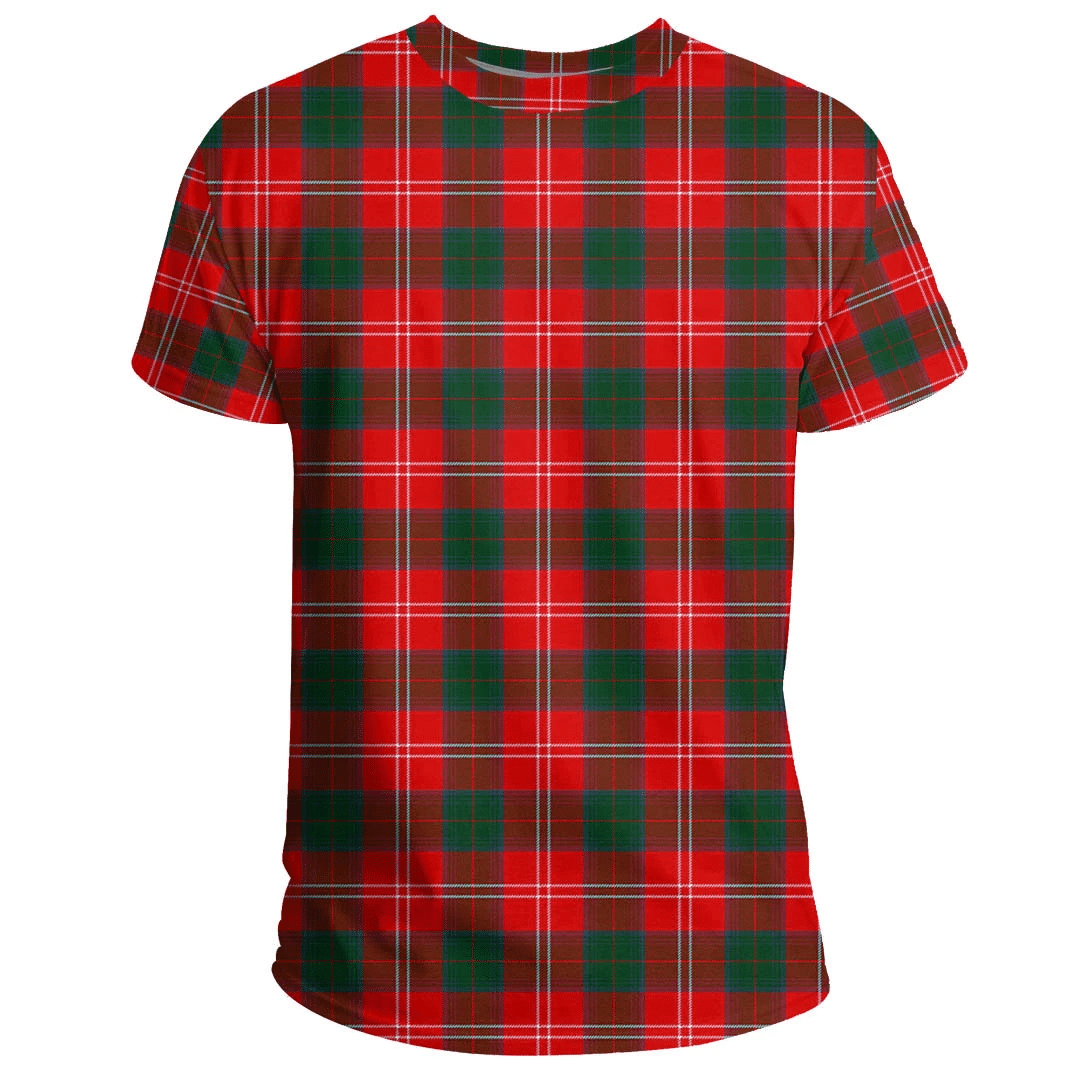 Chisholm Modern Tartan Plaid TShirt