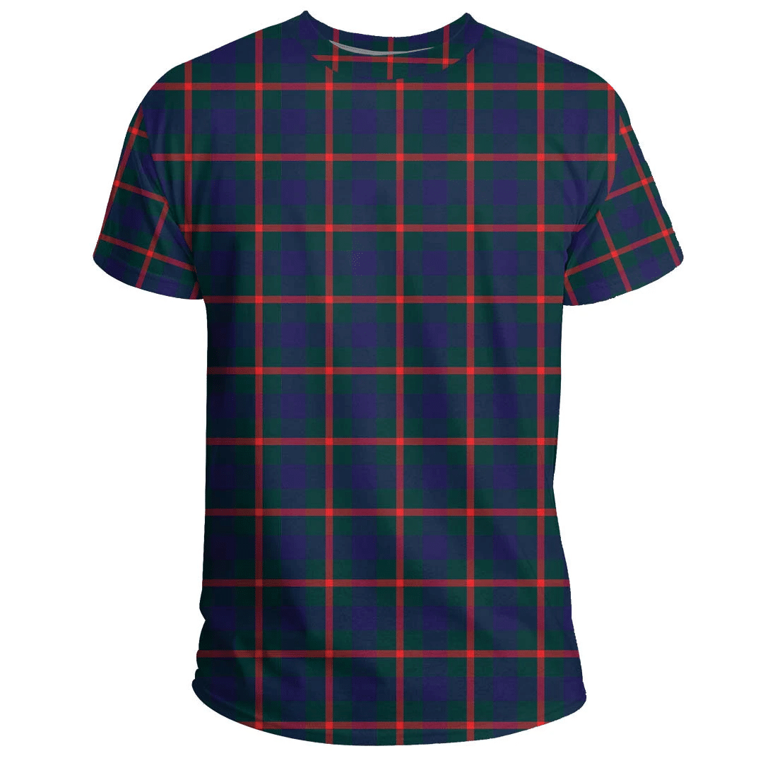 Agnew Modern Tartan Plaid TShirt