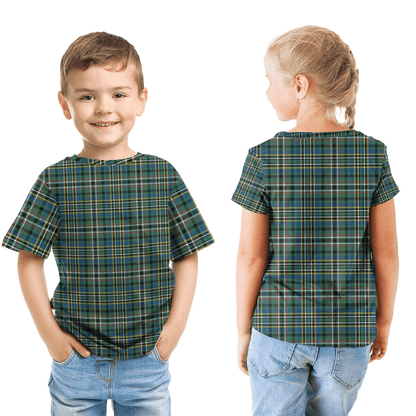 SCOTT GREEN ANCIENT Tartan Plaid TShirt