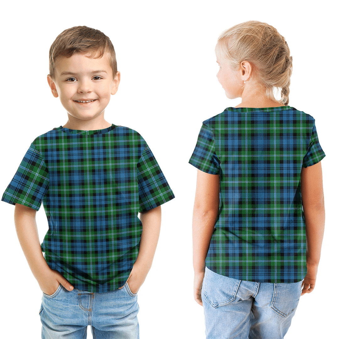 Lyon Clan Tartan Plaid TShirt