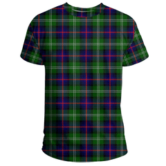 Sutherland Modern Tartan Plaid TShirt