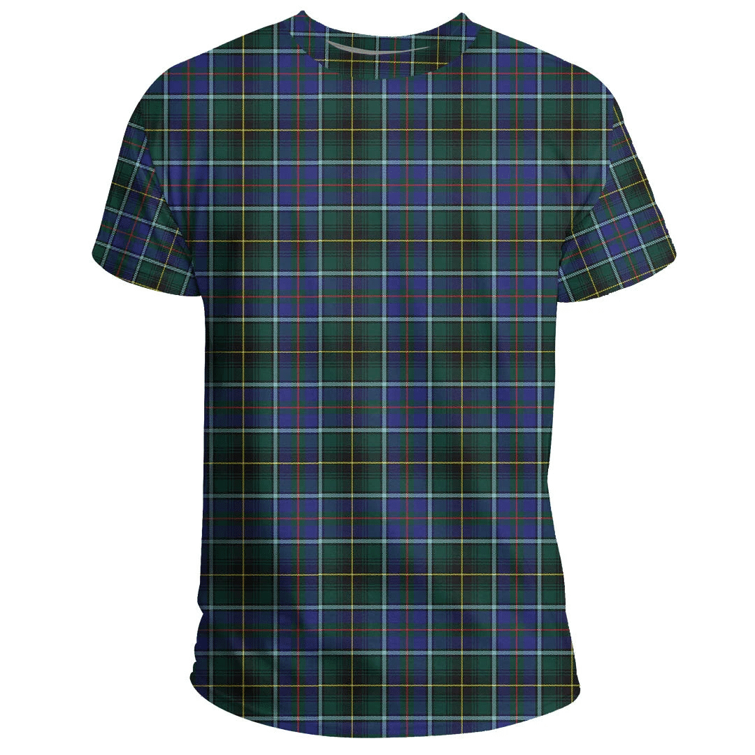 MacInnes Modern Tartan Plaid TShirt