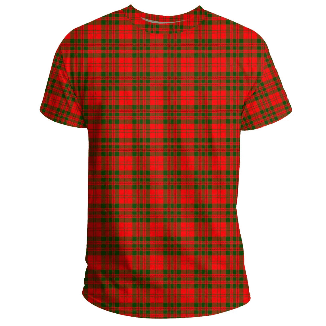 Livingstone Modern Tartan Plaid TShirt