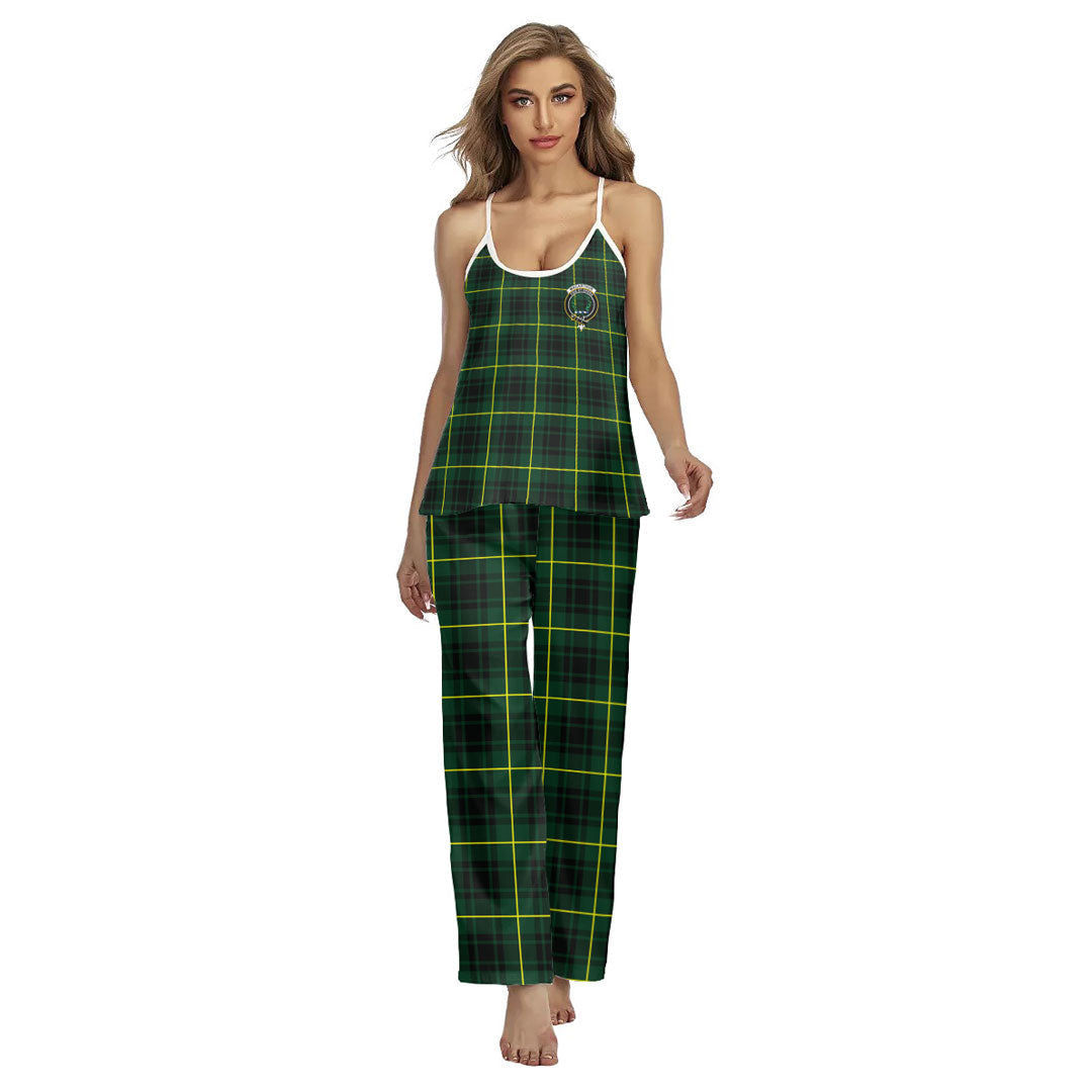 MacArthur Modern Tartan Crest Cami Pajamas Sets