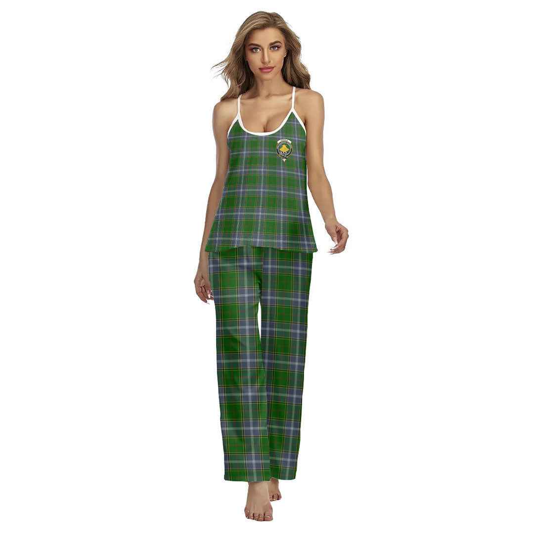 Pringle Tartan Crest Cami Pajamas Sets