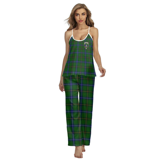 Henderson Modern Tartan Crest Cami Pajamas Sets