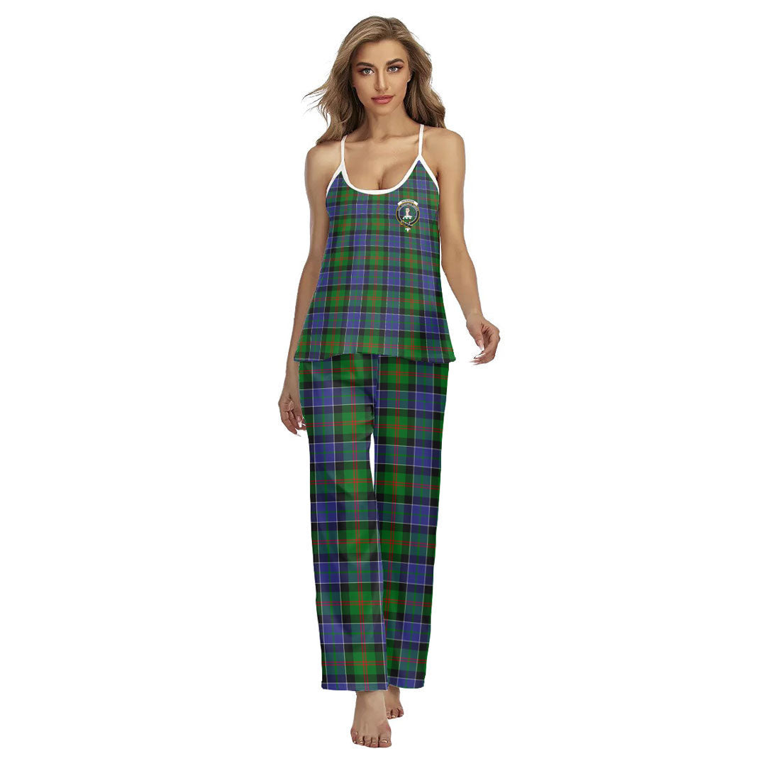 Paterson Tartan Crest Cami Pajamas Sets