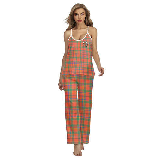 Munro Ancient Tartan Crest Cami Pajamas Sets