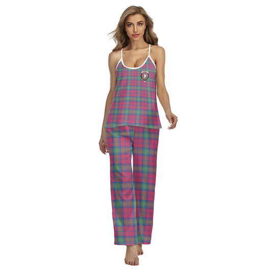 Lindsay Ancient Tartan Crest Cami Pajamas Sets