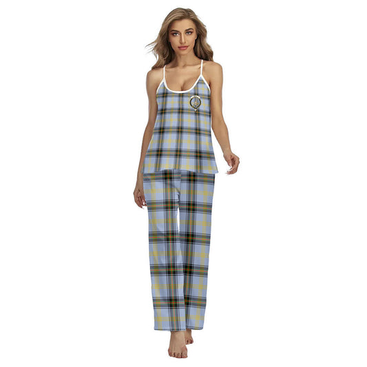 Bell of the Borders Tartan Crest Cami Pajamas Sets