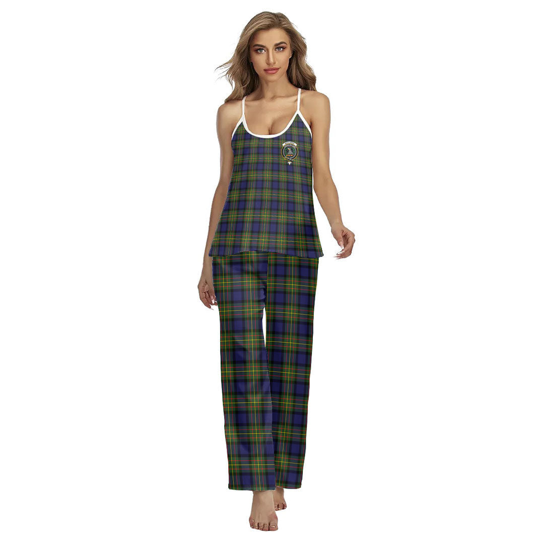 MacLaren Modern Tartan Crest Cami Pajamas Sets