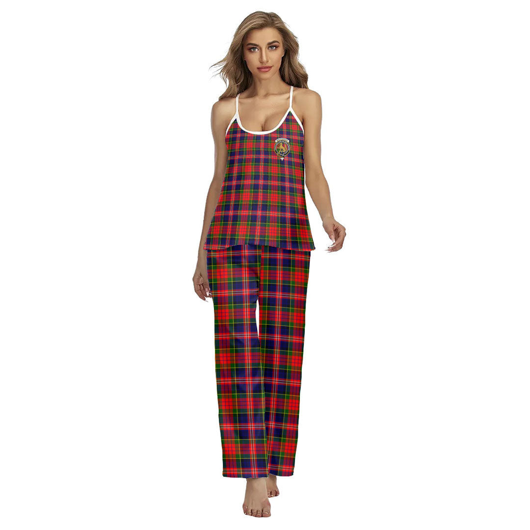 MacPherson Modern Tartan Crest Cami Pajamas Sets