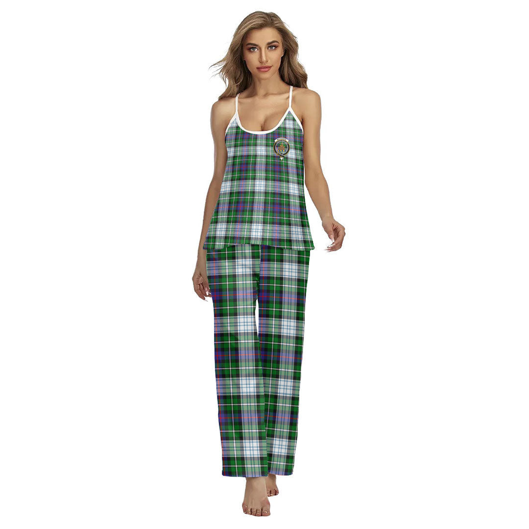 MacKenzie Dress Modern Tartan Crest Cami Pajamas Sets