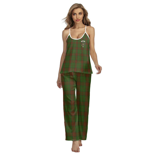 Maxwell Hunting Tartan Crest Cami Pajamas Sets