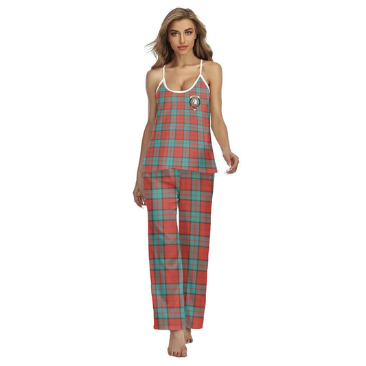 Dunbar Ancient Tartan Crest Cami Pajamas Sets