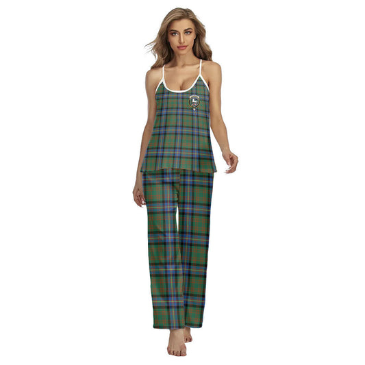 Cochrane Ancient Tartan Crest Cami Pajamas Sets