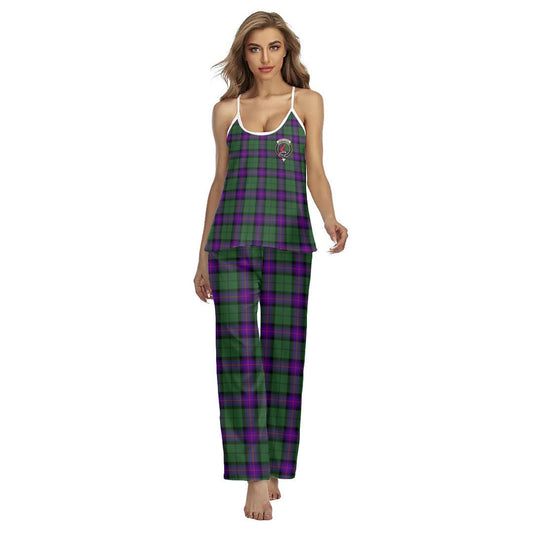 Armstrong Modern Tartan Crest Cami Pajamas Sets