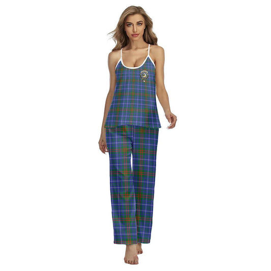 Edmonstone Tartan Crest Cami Pajamas Sets