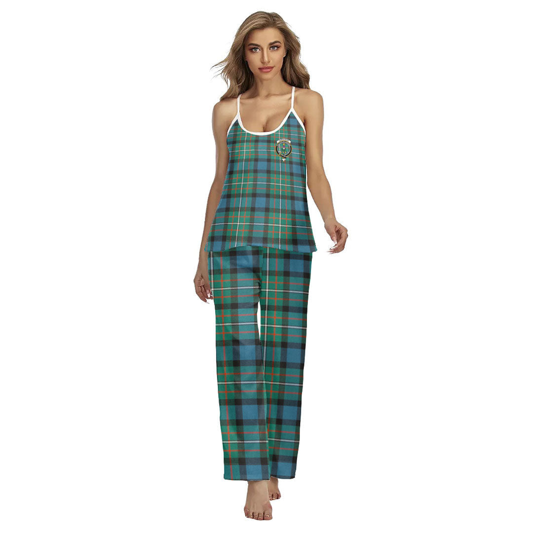 FERGUSON ANCIENT Tartan Crest Cami Pajamas Sets