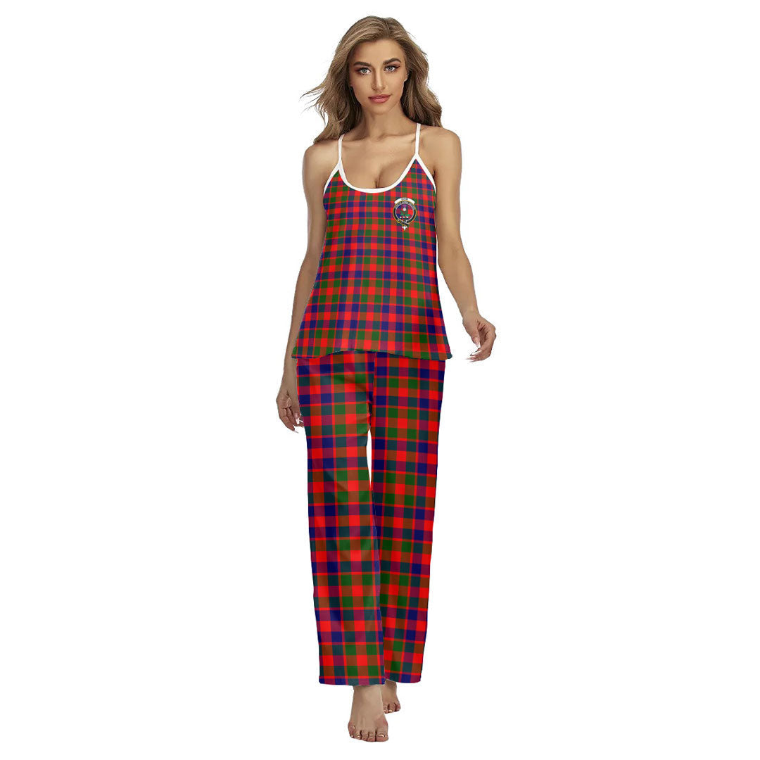 Gow Modern Tartan Crest Cami Pajamas Sets