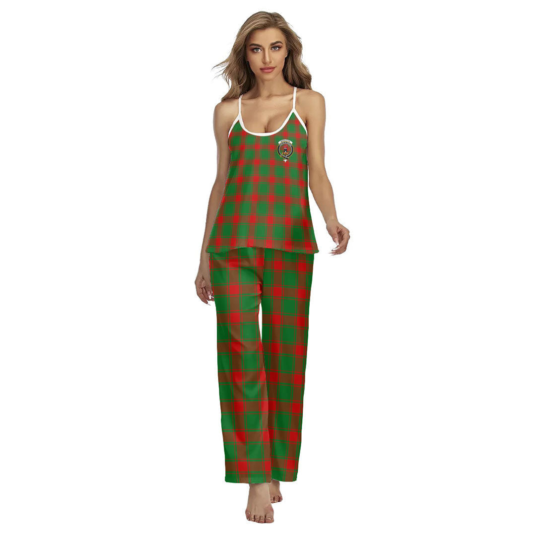 Middleton Modern Tartan Crest Cami Pajamas Sets