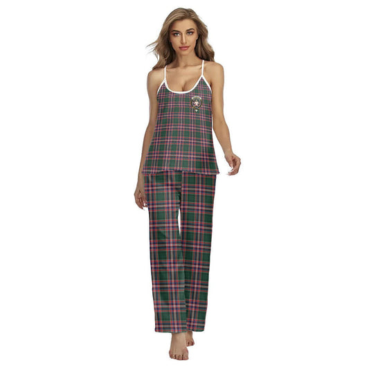 MacFarlane Hunting Modern Tartan Crest Cami Pajamas Sets