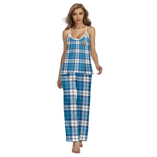 Roberton Tartan Crest Cami Pajamas Sets