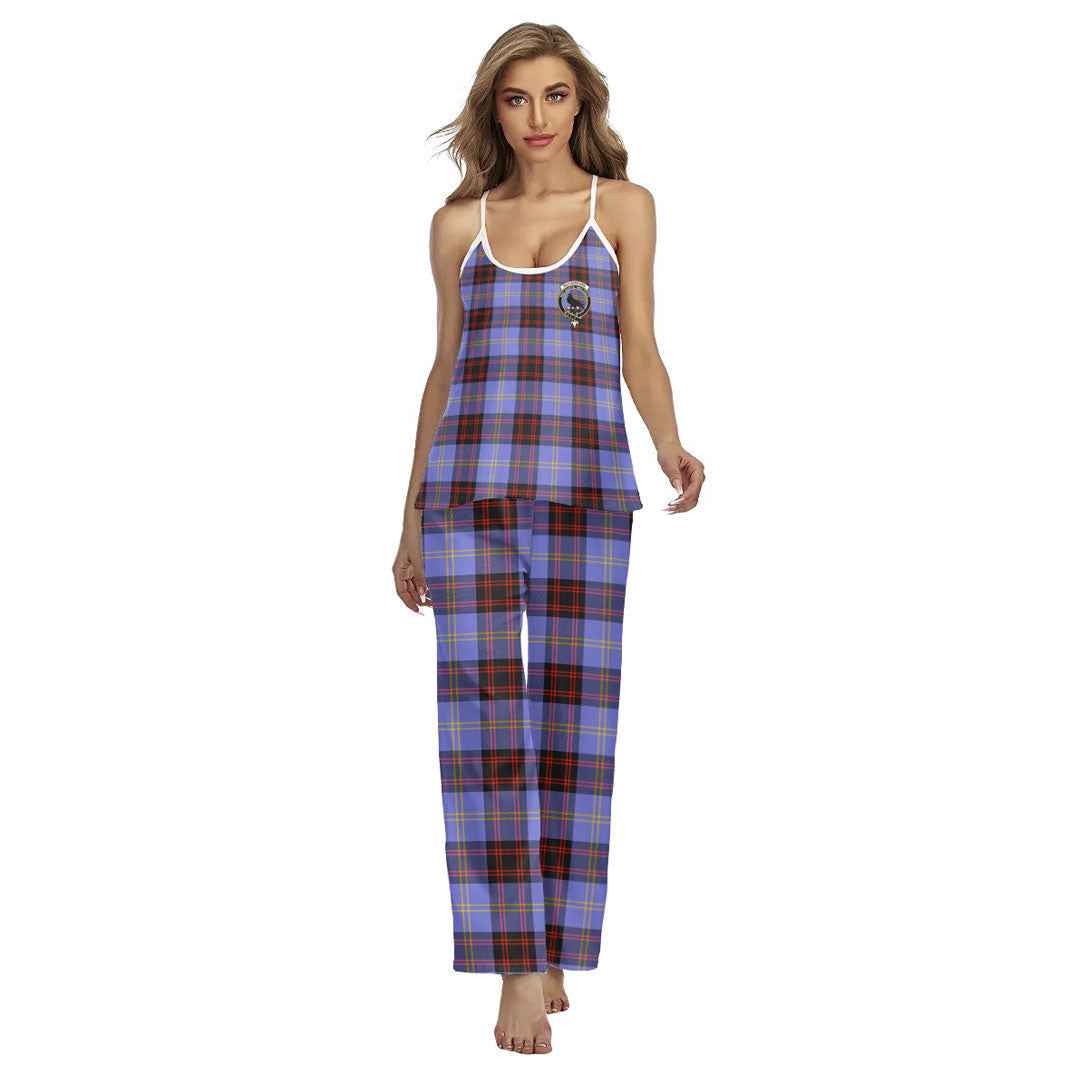 Rutherford Tartan Crest Cami Pajamas Sets