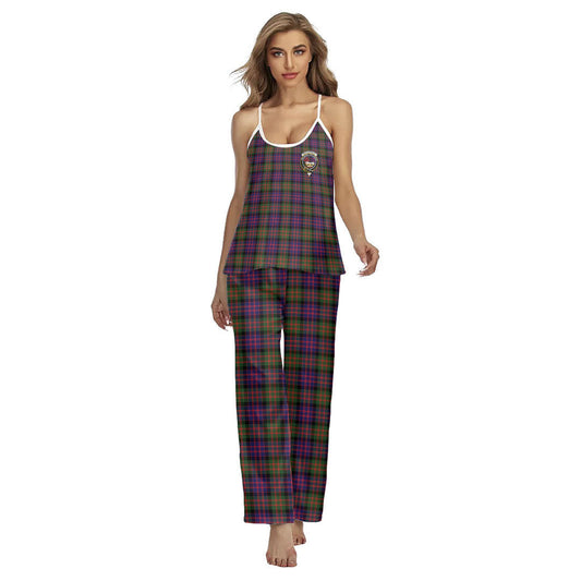 MacDonald Modern Tartan Crest Cami Pajamas Sets