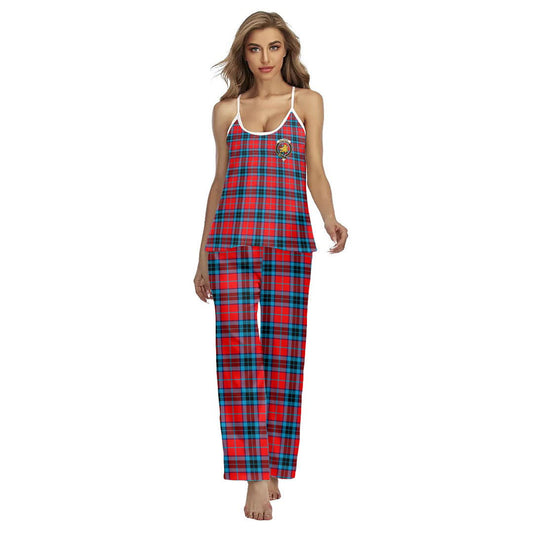 MacTavish Modern Tartan Crest Cami Pajamas Sets