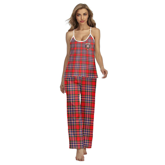 MacFarlane Modern Tartan Crest Cami Pajamas Sets