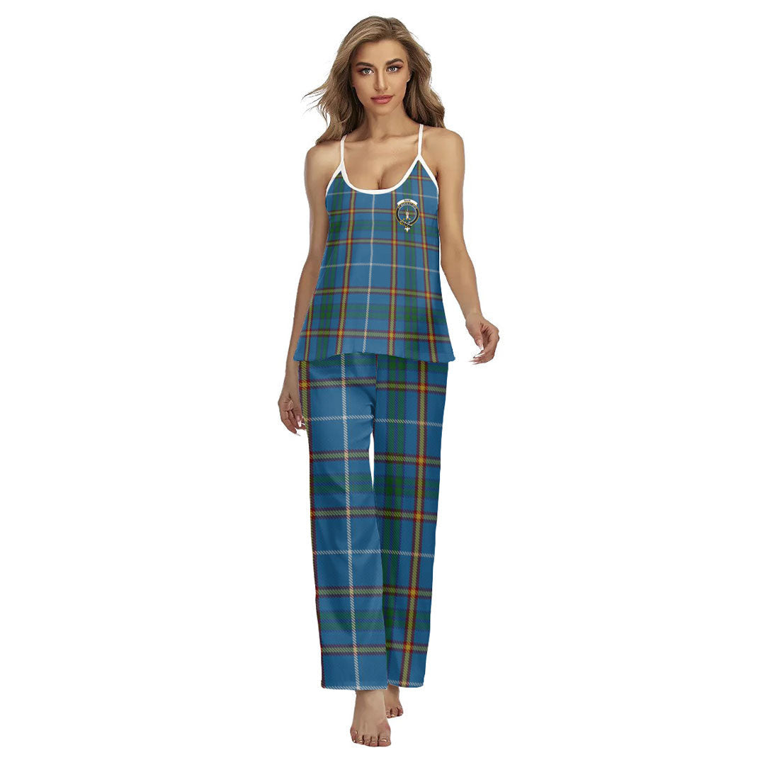 Bain Tartan Crest Cami Pajamas Sets