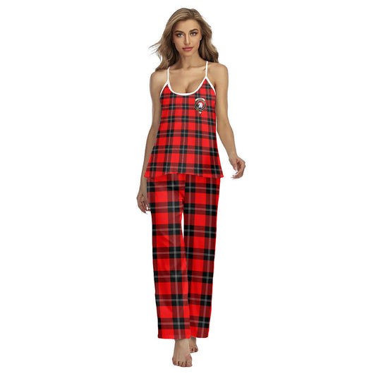 Ramsay Modern Tartan Crest Cami Pajamas Sets