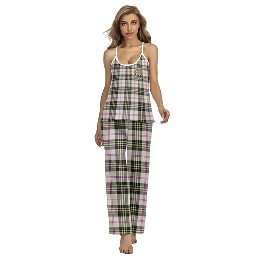 MacPherson Dress Ancient Tartan Crest Cami Pajamas Sets