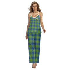 Johnston Ancient Tartan Crest Cami Pajamas Sets